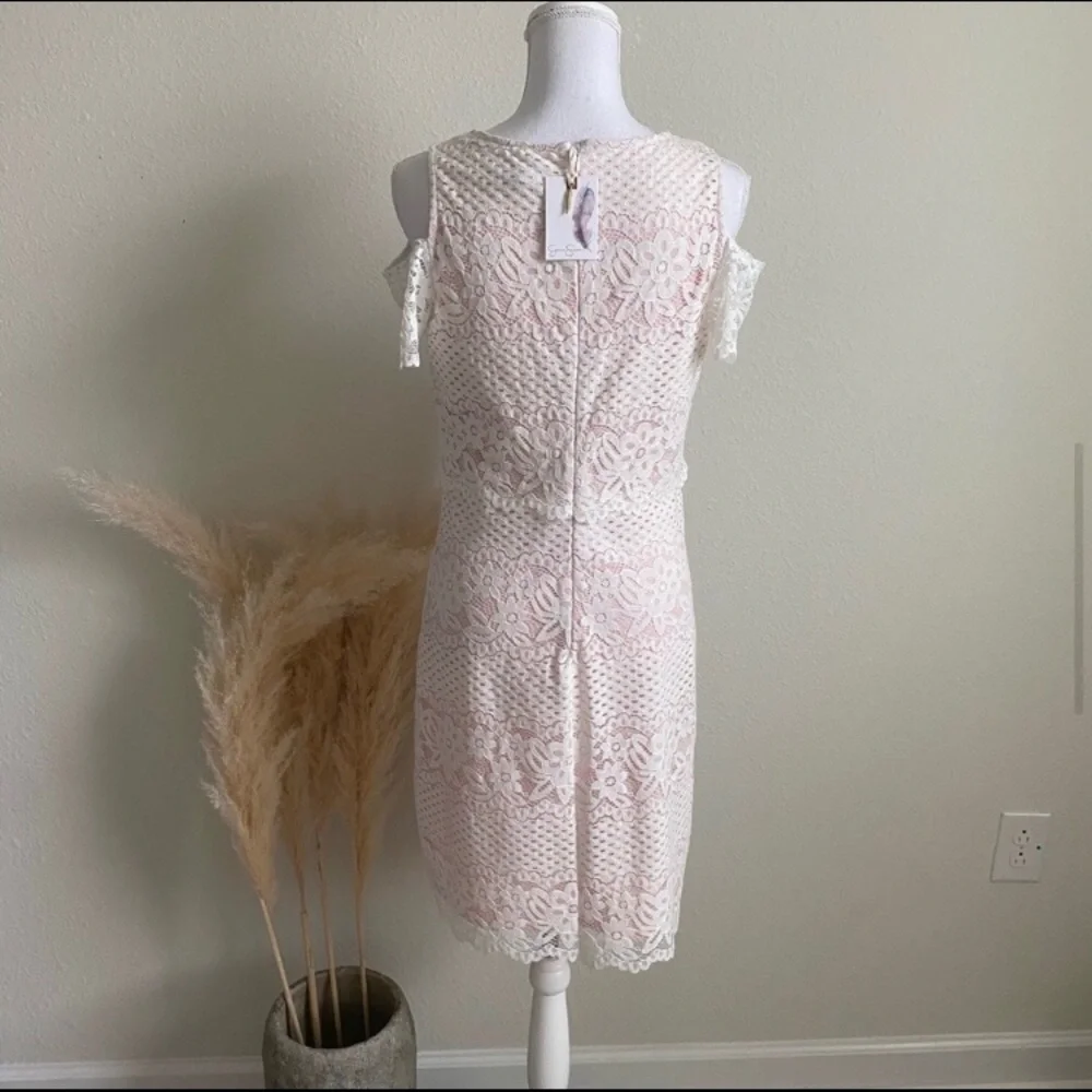 Jessica Simpson white dress - Picture 3 of 4